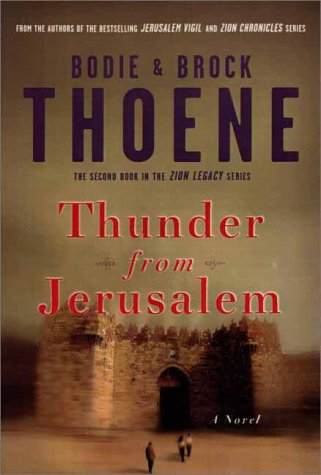 Thunder from Jerusalem A Novel of the Struggle for Jerusalem  2000 9780670892068 Front Cover