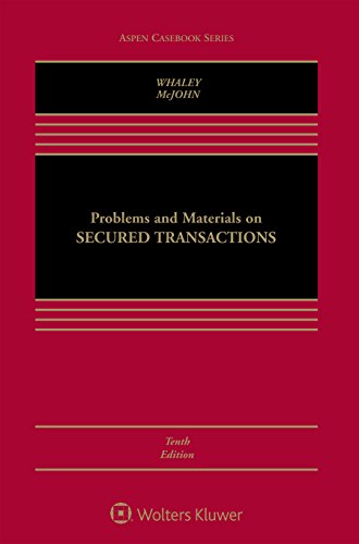 Problems and Materials on Secured Transactions:  10th 2017 9781454886068 Front Cover
