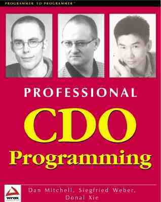 CDO Programming  N/A 9781861002068 Front Cover