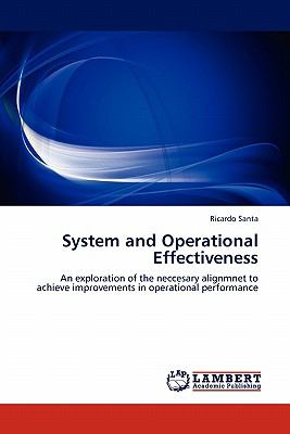 System and Operational Effectiveness N/A 9783843376068 Front Cover