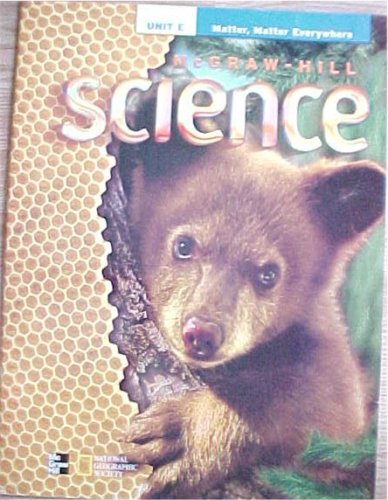 Unit E Physical Science Big Book : Unit Big Books N/A 9780022801069 Front Cover