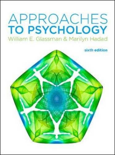 Approaches to Psychology  6th 2013 9780077140069 Front Cover