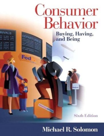 Consumer Behavior Buying, Having, and Being 6th 2004 9780131404069 Front Cover