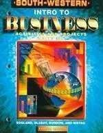 Intro to Business  4th 2000 9780538692069 Front Cover