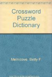 Crossword Puzzle Dictionary N/A 9780064610070 Front Cover