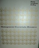 Management Essentials Resource N/A 9780070183070 Front Cover