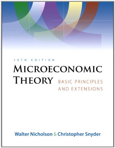 Microeconomic Theory (Book Only)  10th 2008 9780324585070 Front Cover