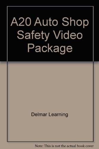A20 Auto Shop Safety Video Package   1987 9780806418070 Front Cover