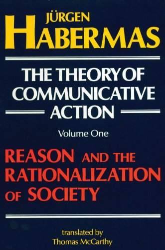 Theorie des Kommunikativen Handelns  1985 9780807015070 Front Cover