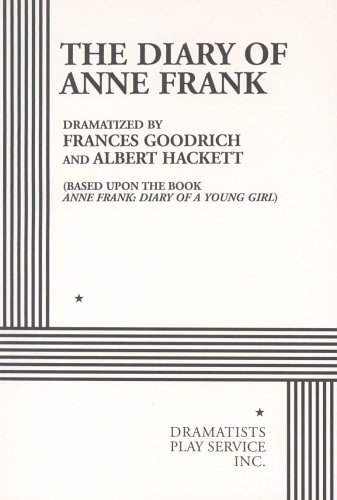 Diary of Anne Frank 1st 1986 9780822203070 Front Cover
