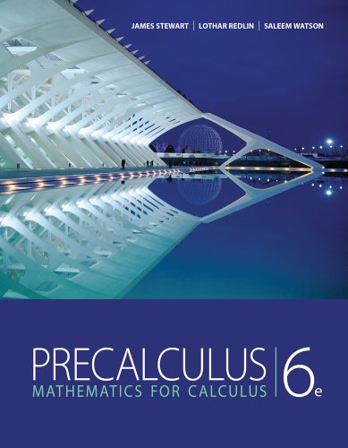 Precalculus Mathematics for Calculus 6th 2012 9780840068071 Front Cover