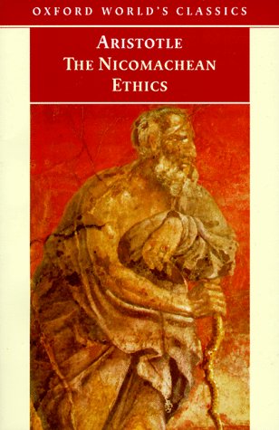 Nicomachean Ethics   1998 9780192834072 Front Cover
