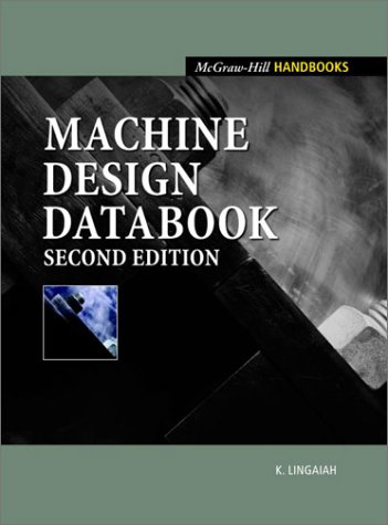 Machine Design Handbook  2nd 2003 (Revised) 9780071367073 Front Cover