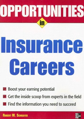 Opportunities in Insurance Careers  3rd 2008 9780071482073 Front Cover