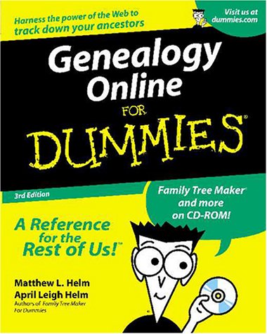 Genealogy Online  3rd 2001 9780764508073 Front Cover