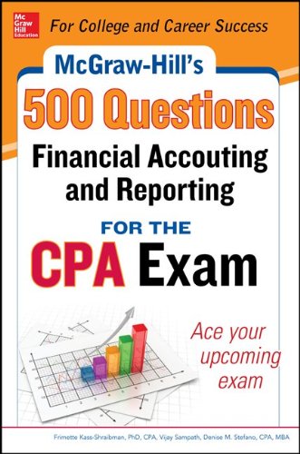 McGraw-Hill Education 500 Financial Accounting and Reporting Questions for the CPA Exam   2014 9780071807074 Front Cover