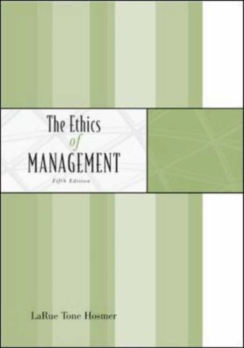 Ethics of Management  5th 2006 (Revised) 9780072996074 Front Cover