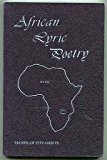 African Lyric Poetry N/A 9780913244074 Front Cover