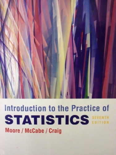 INTRO.TO PRACTICE OF STATISTIC N/A 9781429274074 Front Cover