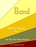 Interval Studies: Oboe  Large Type  9781491215074 Front Cover