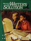 Writer's Solution  1997 (Student Manual, Study Guide, etc.) 9780138288075 Front Cover