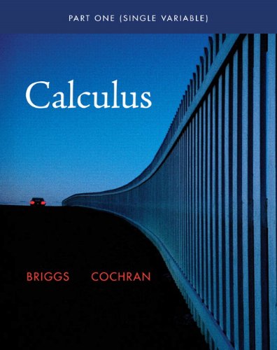 Single Variable Calculus   2011 9780321664075 Front Cover