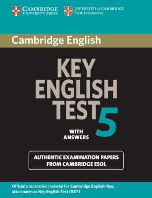 Cambridge Key English Test 5 Student's Book with Answers   2010 (Student Manual, Study Guide, etc.) 9780521123075 Front Cover