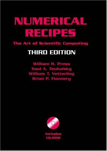 Numerical Recipes The Art of Scientific Computing 3rd 2007 (Revised) 9780521884075 Front Cover