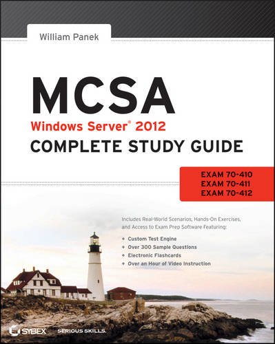 MCSA Windows Server 2012 Exams 70-410, 70-411, and 70-412  2013 9781118544075 Front Cover