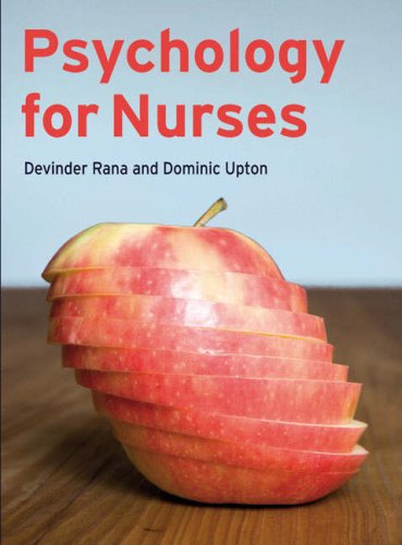 Psychology for Nurses   2009 9780132001076 Front Cover