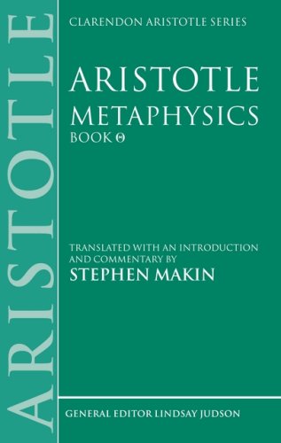 Aristotle: Metaphysics Theta Translated with an Introduction and Commentary  2006 9780198751076 Front Cover