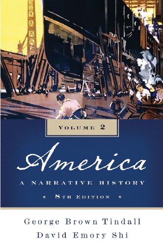 America A Narrative History 8th 9780393934076 Front Cover