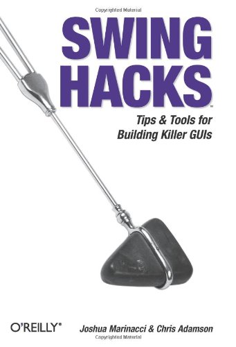 Swing Hacks Tips and Tools for Killer GUIs  2005 9780596009076 Front Cover