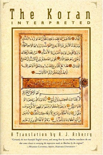 Koran Interpreted A Translation  1996 9780684825076 Front Cover