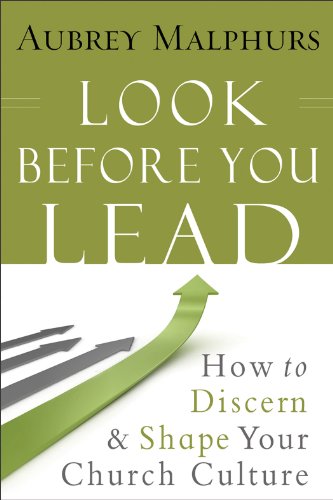 Look Before You Lead How to Discern and Shape Your Church Culture  2013 9780801015076 Front Cover