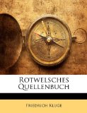 Rotwelsches Quellenbuch  N/A 9781142520076 Front Cover