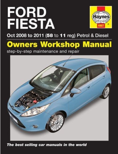HM Ford Fiesta 2008-2011 Petrol and Diesel - OP   2011 9781844259076 Front Cover