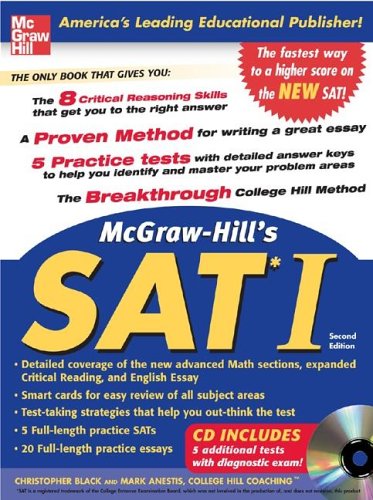 McGraw-Hill's SAT I 2nd 2006 9780071468077 Front Cover