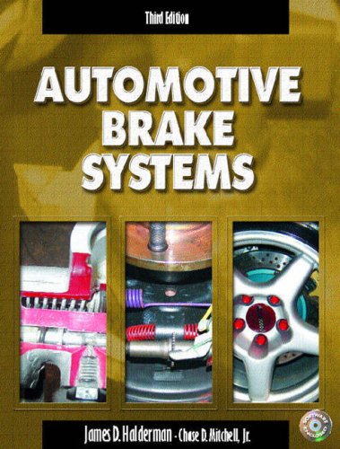 Automotive Brake Systems  3rd 2004 9780130475077 Front Cover
