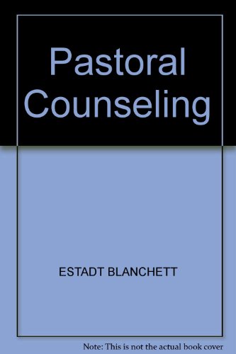 Pastoral Counseling  2nd 1991 9780136530077 Front Cover