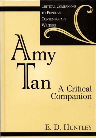Amy Tan A Critical Companion  1998 9780313302077 Front Cover