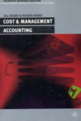 Cost and Management Accounting  2nd 1999 9780333694077 Front Cover