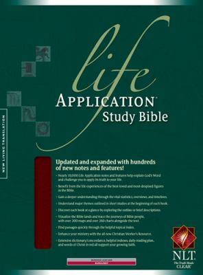 Life Application Study Bible NLT   2004 9780842385077 Front Cover