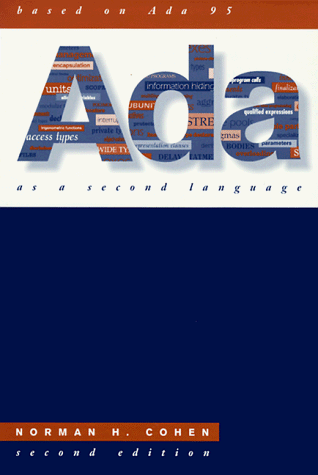Ada As a Second Language  2nd 1996 (Revised) 9780070116078 Front Cover