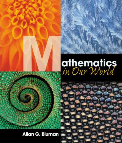 Mathematics in Our World  2005 9780072451078 Front Cover