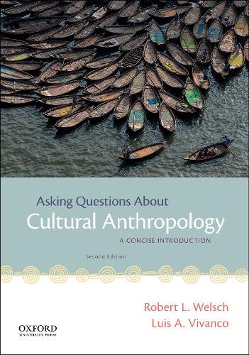 Asking Questions about Cultural Anthropology A Concise Introduction 2nd 2018 9780190878078 Front Cover