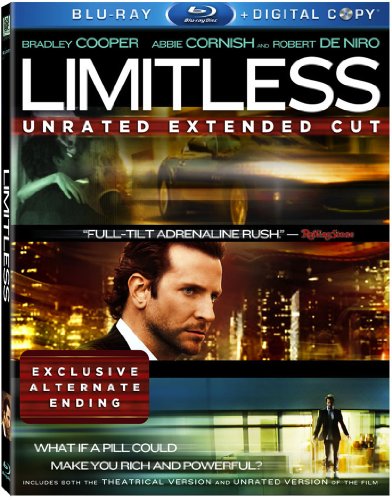 Limitless (Unrated Extended Cut + Digital Copy) [Blu-ray] System.Collections.Generic.List`1[System.String] artwork