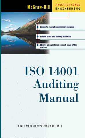 ISO 14001 Auditing Manual   2000 9780071349079 Front Cover