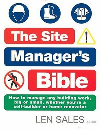 Site Manager's Bible   2006 9780091909079 Front Cover