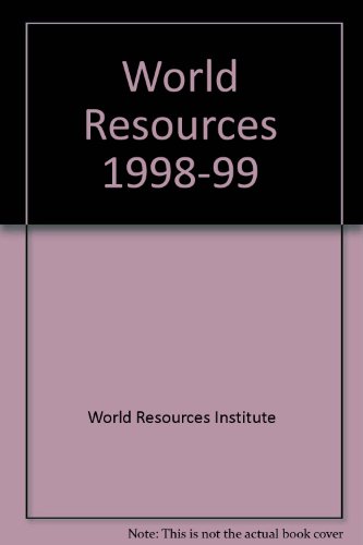 World Resources 1998-99   1998 9780195214079 Front Cover